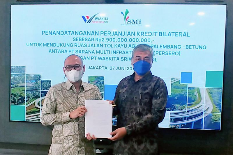 1656476807501098.jpeg Waskita Sriwijaya Tol-SMI teken pinjaman investasi Rp2,9 triliun.jpeg