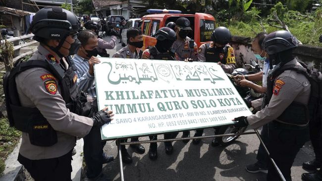 Khilafatul Muslimin高级成员被逮捕 其负责灌输哈里发学说